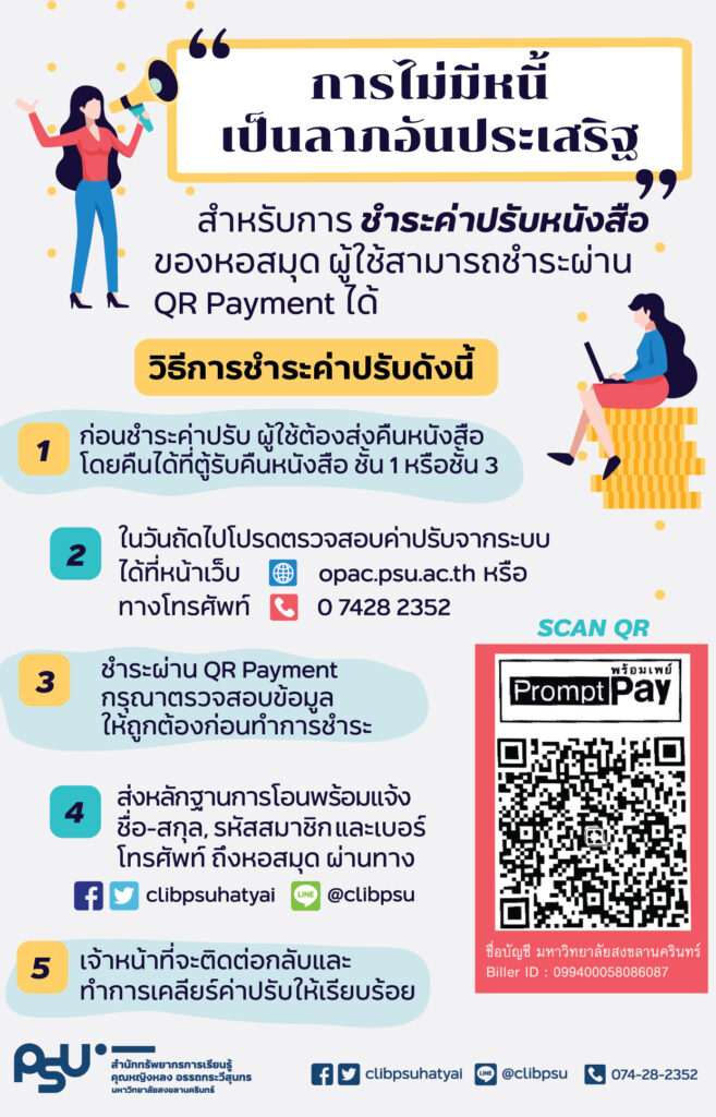 สะดวก สบาย ชำระค่าปรับง่าย ๆ ที่ใดก็ทำได้ โดยจ่ายผ่าน “QR Payment”