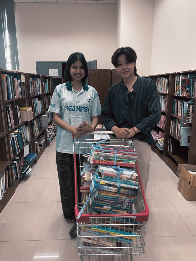 หอสมุดคุณหญิงหลงฯ สนับสนุนกิจกรรมจิตอาสานักเรียนทุนต้นกล้า