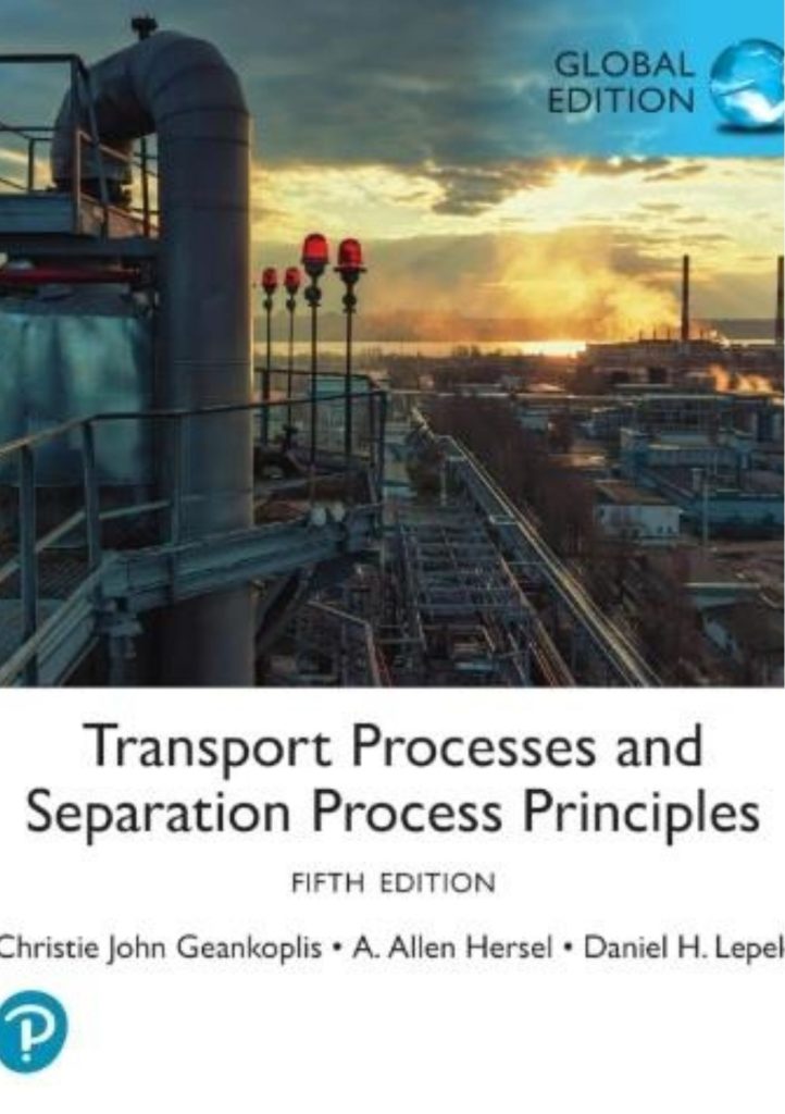Transport processes and separation process principles