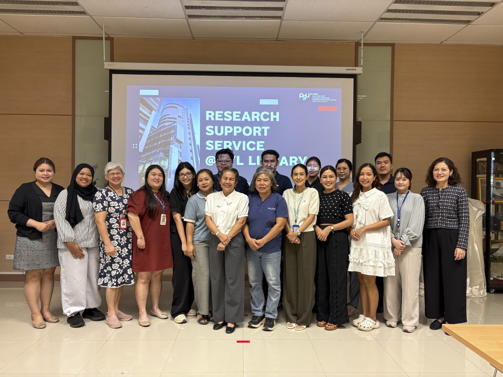 สำนักทรัพยากรการเรียนรู้คุณหญิงหลง อรรถกระวีสุนทร จัดกิจกรรม Research Support Roadshow ณ คณะสัตวแพทยศาสตร์ ม.อ.